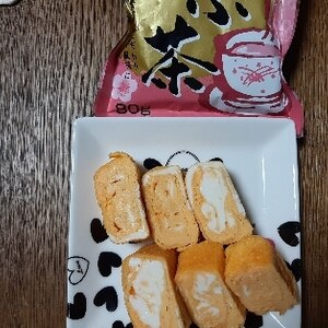 昆布茶で、うまみたっぷり玉子焼き